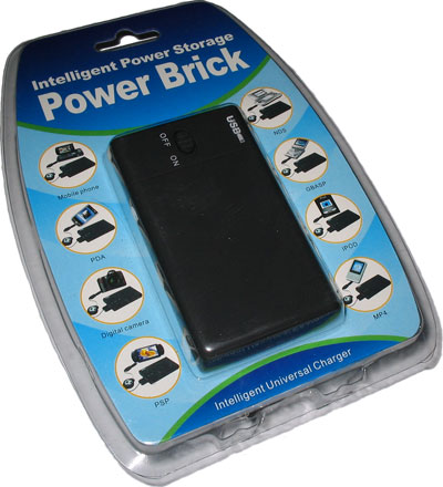 Univerzální akumulátorová nabíječka Power Brick 2600 mAh